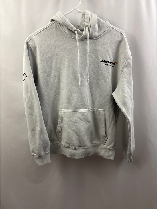 McLaren Other - Hollister McLaren Hoodie Mens Small Light White Gray Formula 1 Sweatshirt